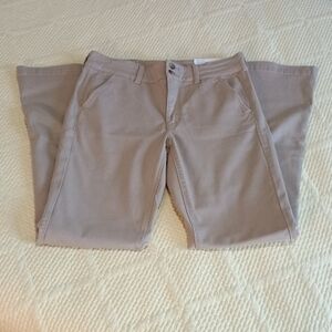 🆕 American Eagle High-rise Super Stretch Flare Khaki Pants